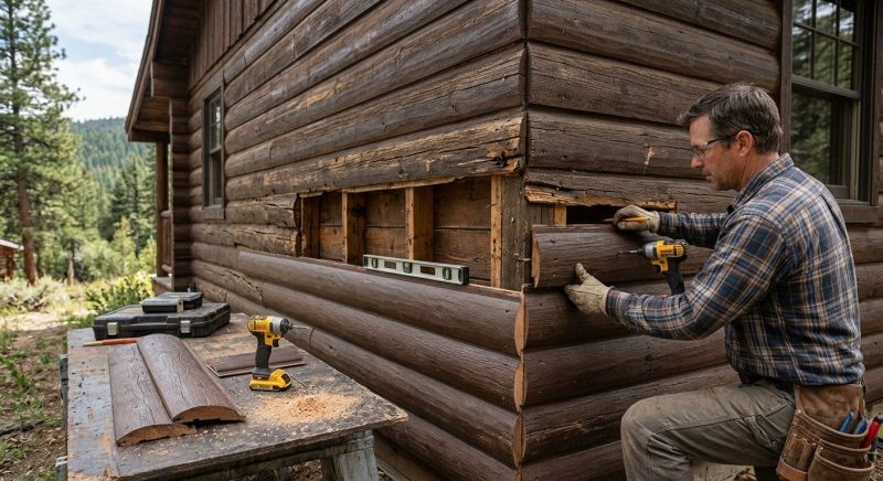 Increase Your Log Cabin Repair Business with an AI Driven, Targeted Website