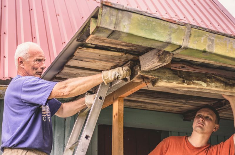 Local Log Cabin Repair pros at work